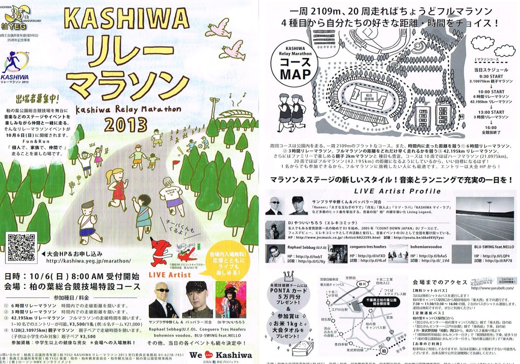 KASHIWAリレーマラソン2013